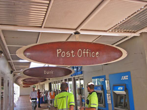 郵便局の看板
